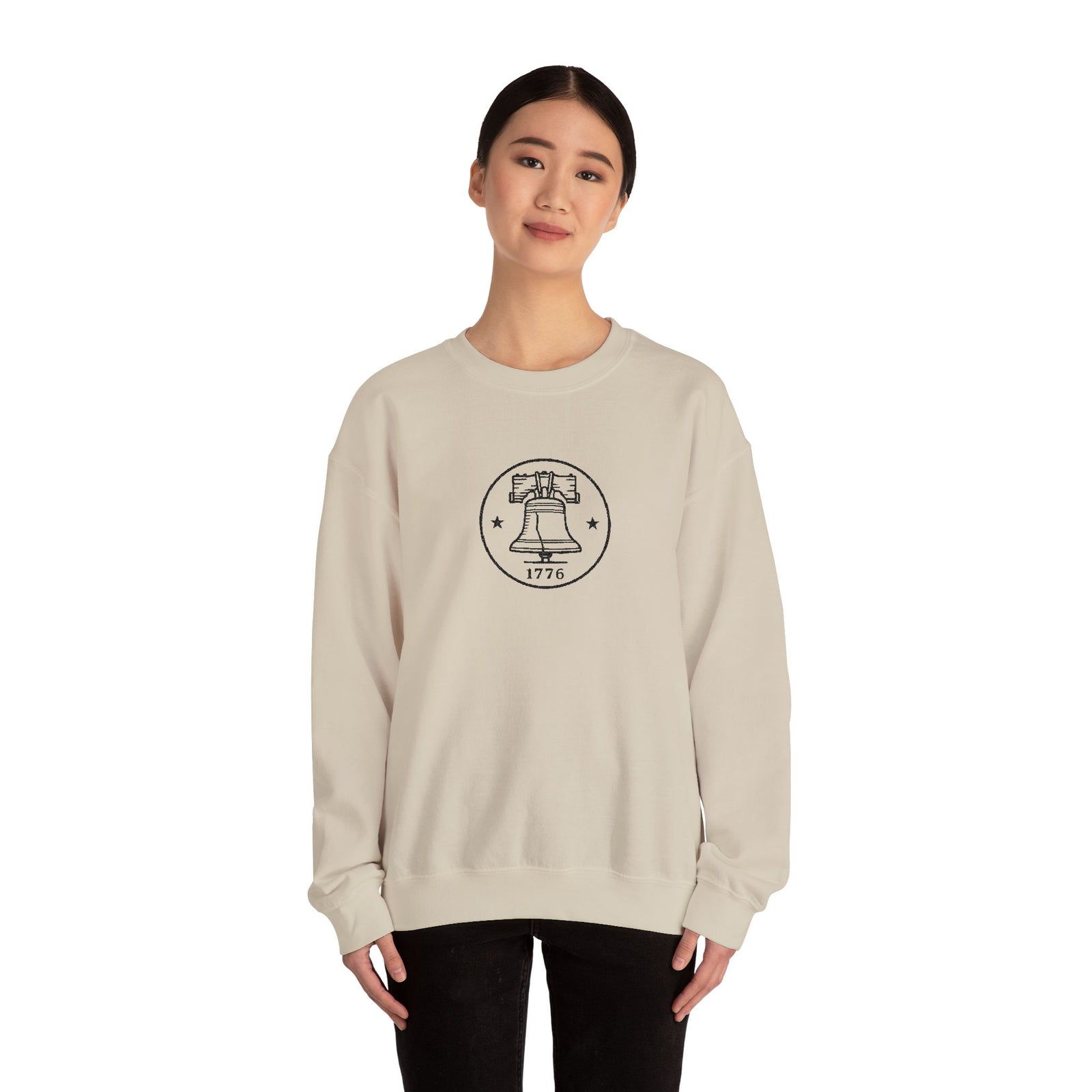 Liberty Bell 1776 Embroidered Sweatshirt