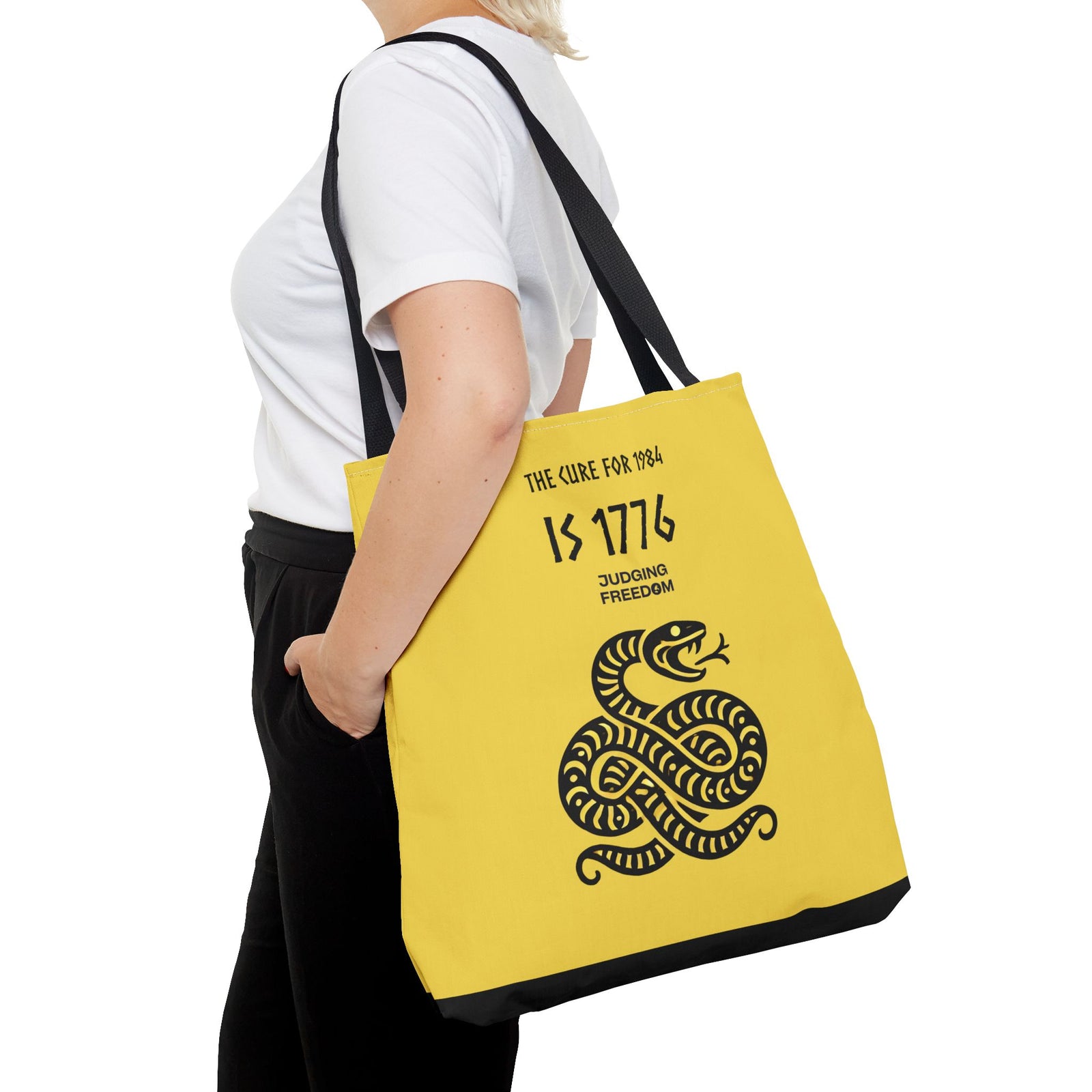 Judge Nap: The Cure For 1984 Tote Bag