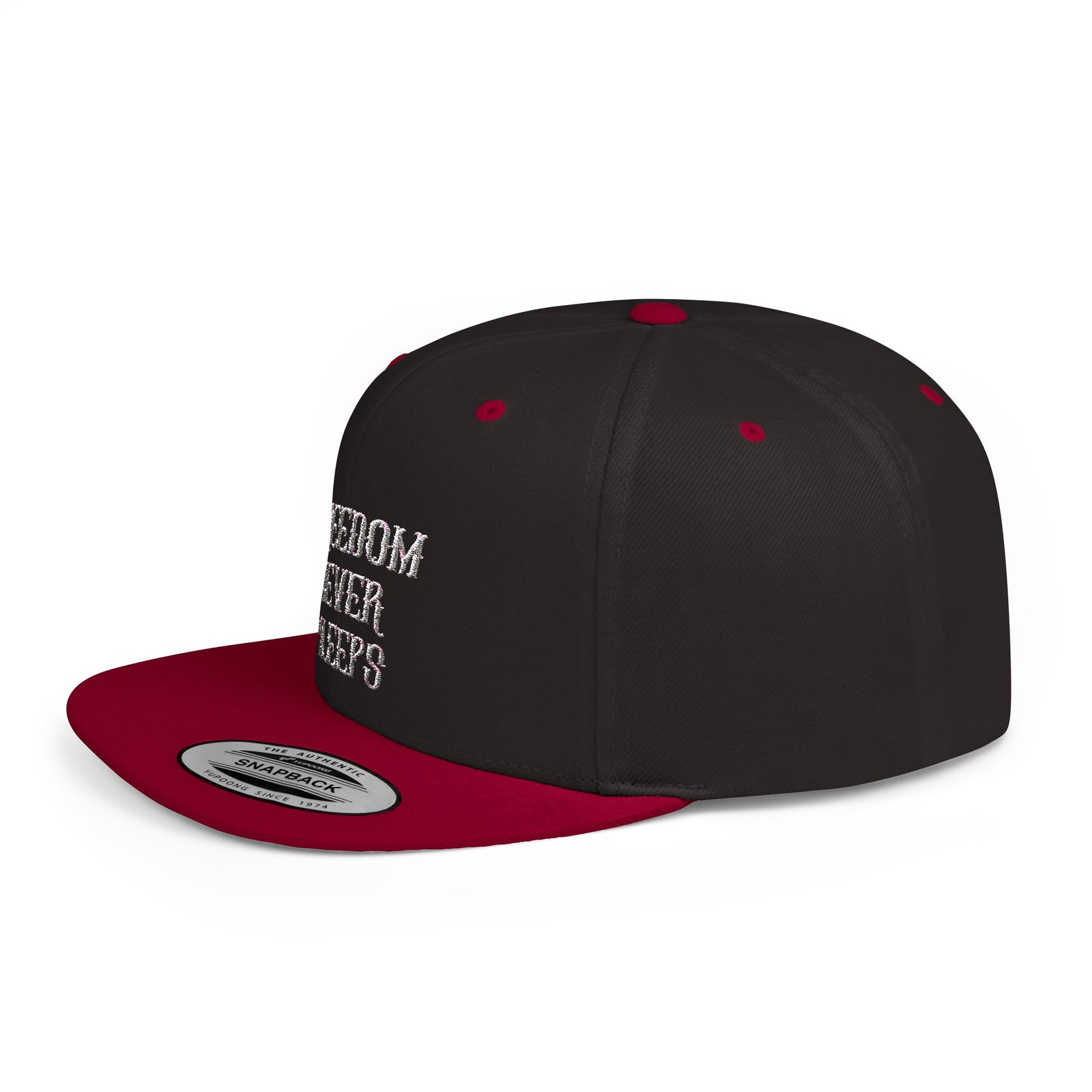 Freedom Never Sleeps - Flat Bill Snapback