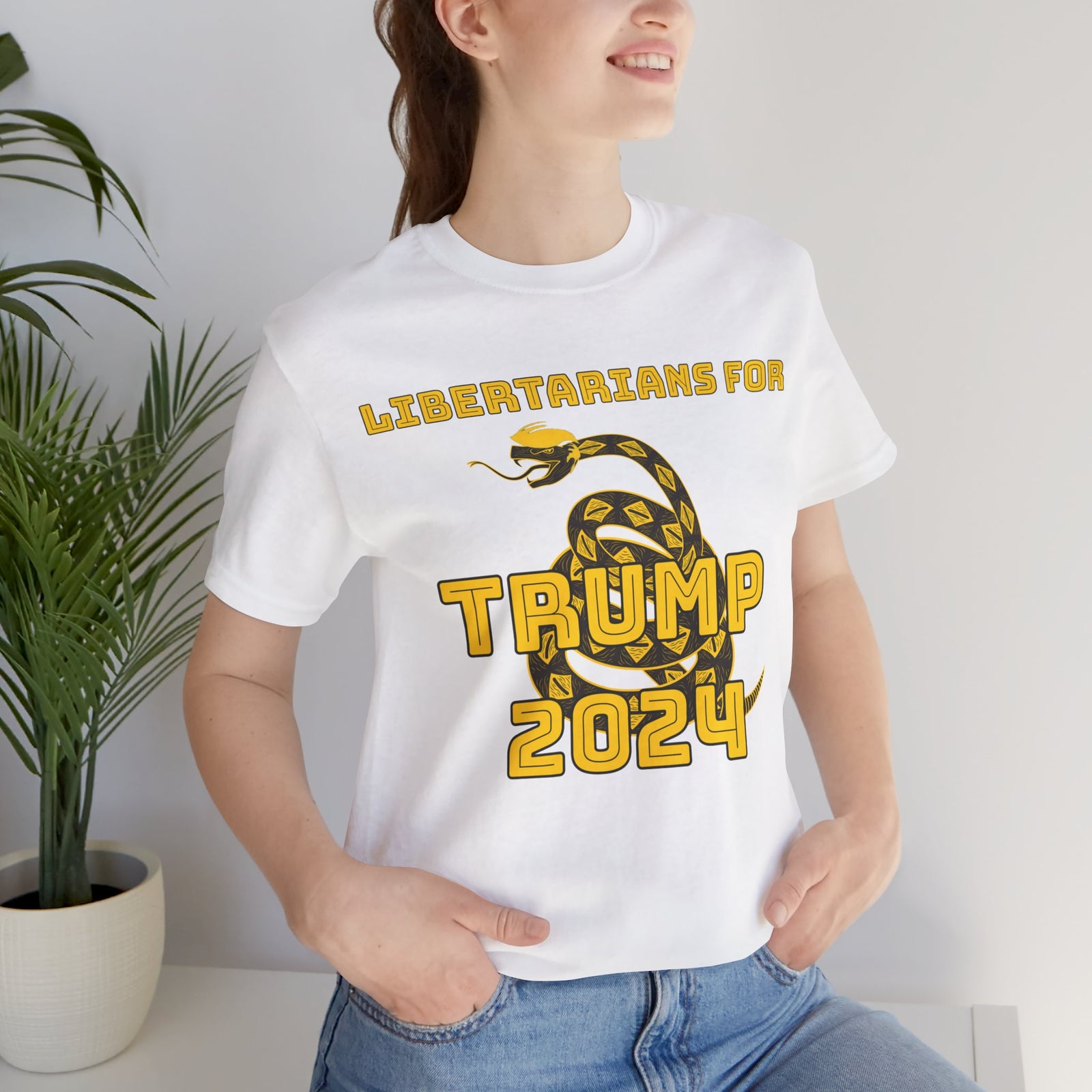 Libertarians For Trump Gadsden T-Shirt