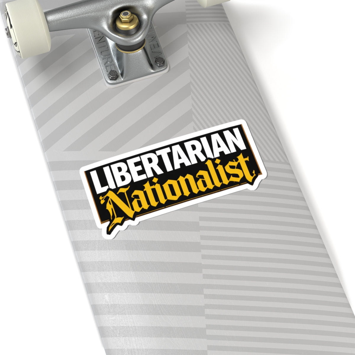 Libertarian Nationalist Sticker — Political Laptop Decal - 4LibertyShop.com