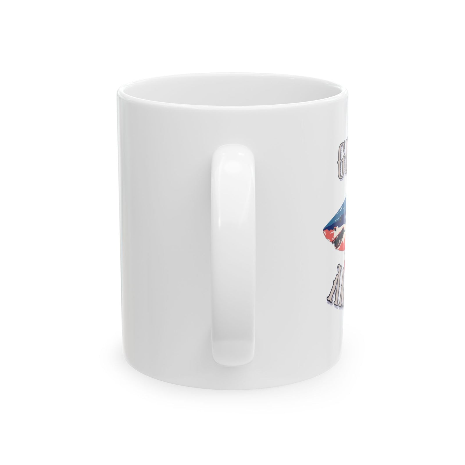 Walton & Johnson: Gulf of America Shark Mug, 11oz, 15oz