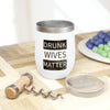 Walton & Johnson: Drunk Wives Matter Wine Tumbler, 12oz - 4LibertyShop.com