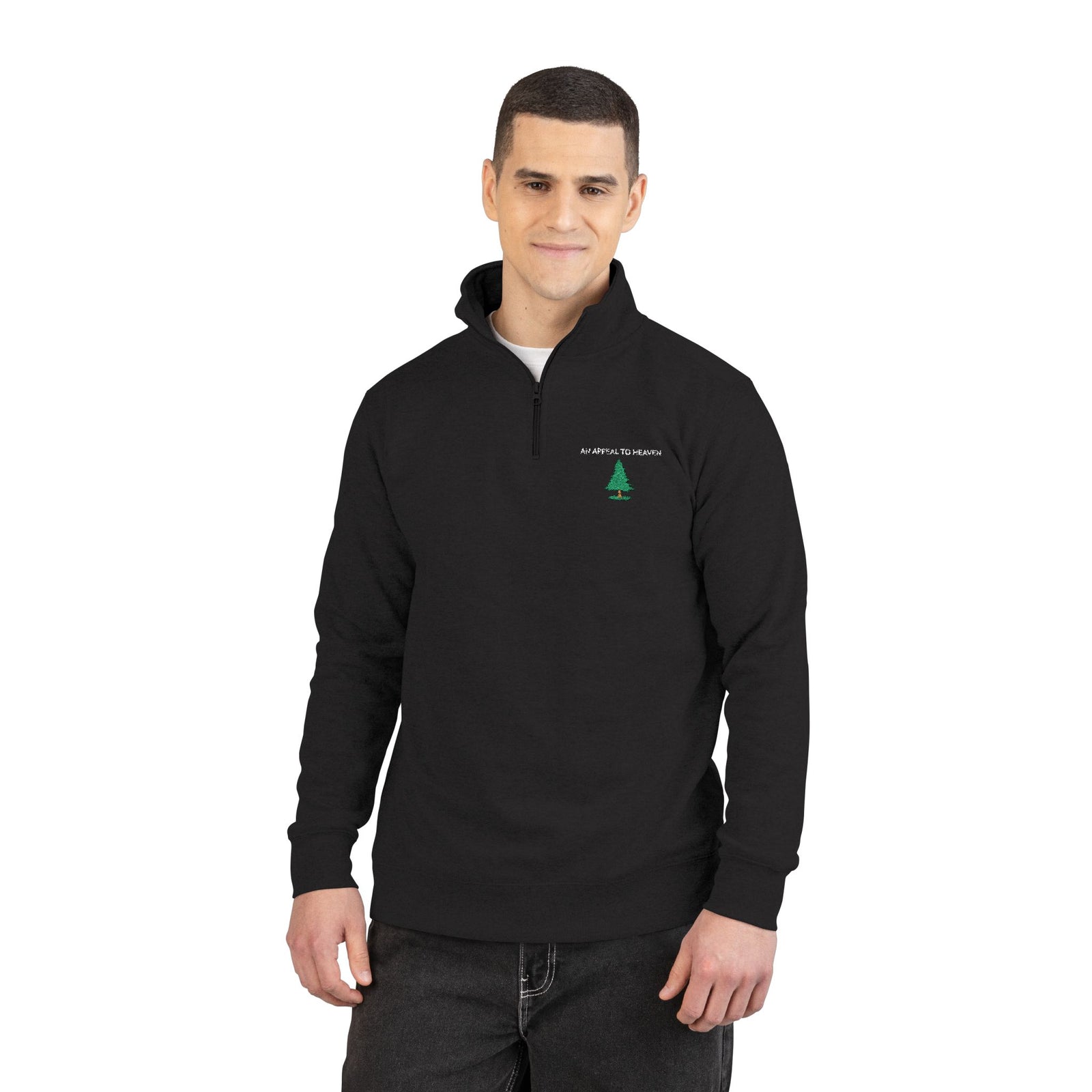 An Appeal To Heaven Embroidered Fleece Pullover