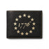 Bi-Fold Wallet – 1776 Betsy Ross Stars Leather Wallet