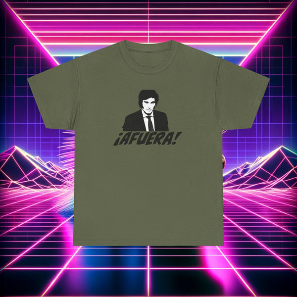 Javier Milei AFUERA T-Shirt - 4LibertyShop.com