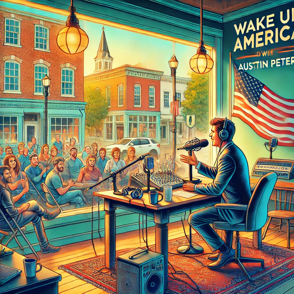 Join the Live Recording of Wake Up America with Austin Petersen! AP's Liberty Tour