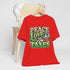 Walton & Johnson: "Peace, Love & Low Taxes" T-Shirt