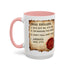 Walton & Johnson Dear England Funny 250th Anniversary Coffee Mug - 4LibertyShop.com