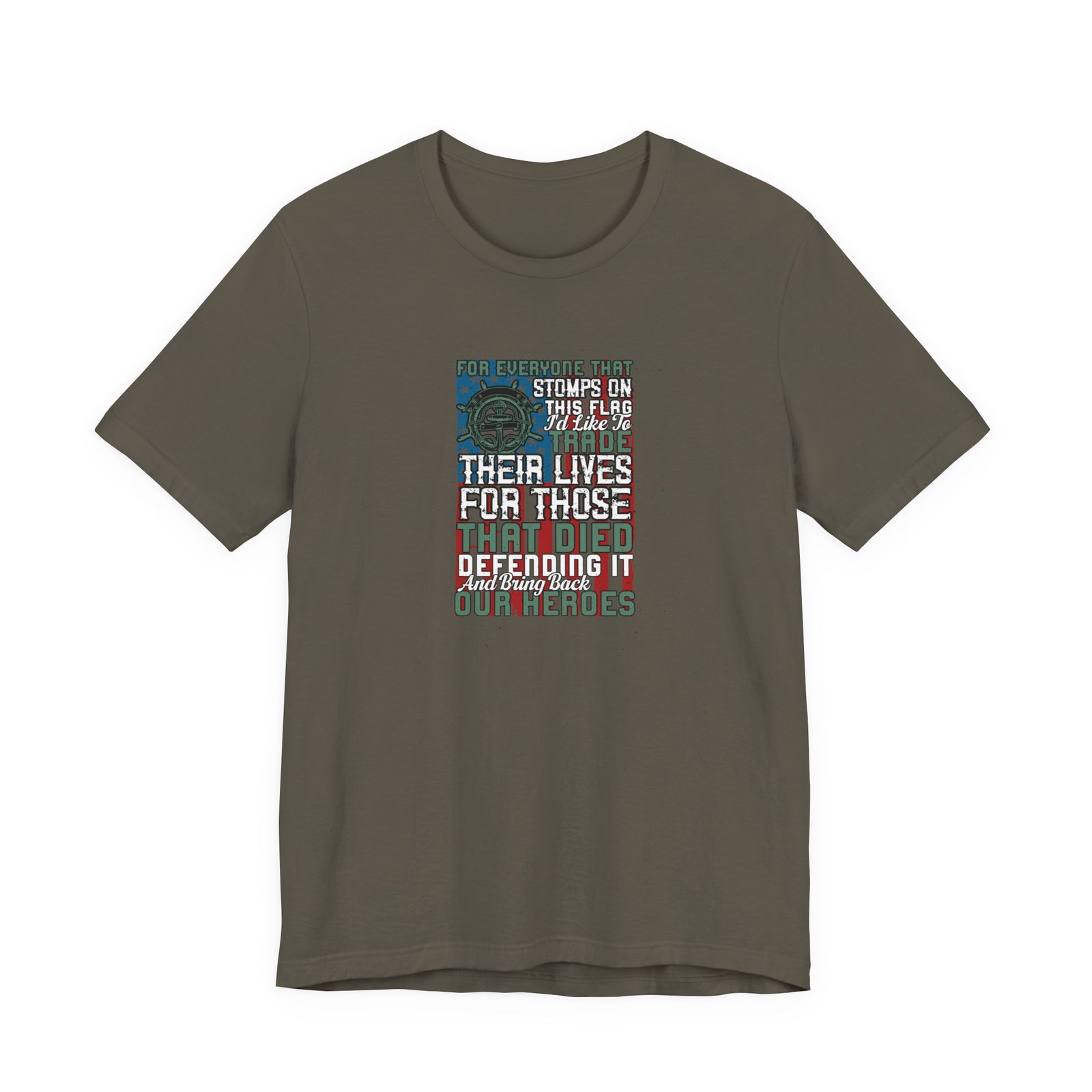 Walton & Johnson: Bring Back Our Heroes T-Shirt - 4LibertyShop.com