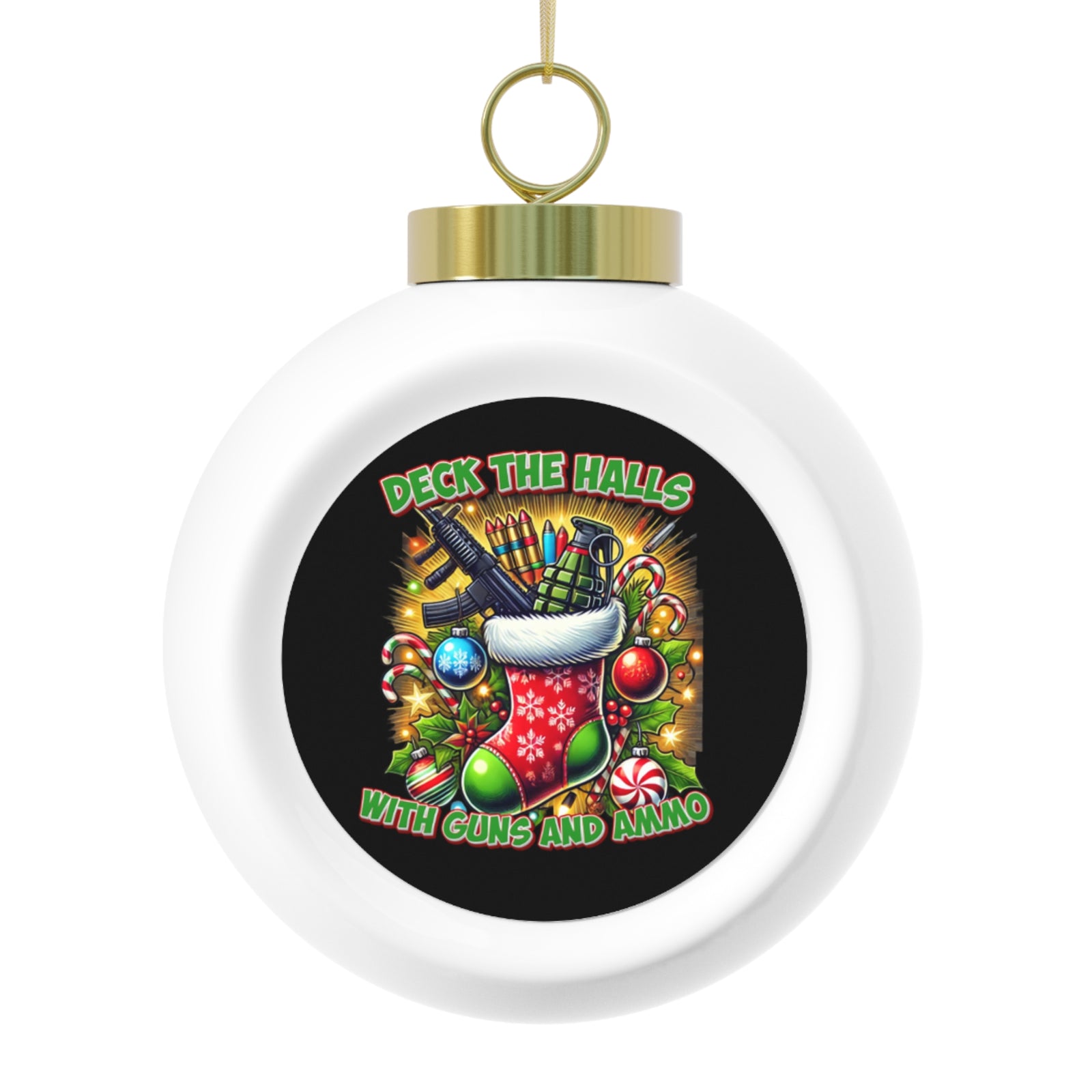 Deck The Halls Ornament