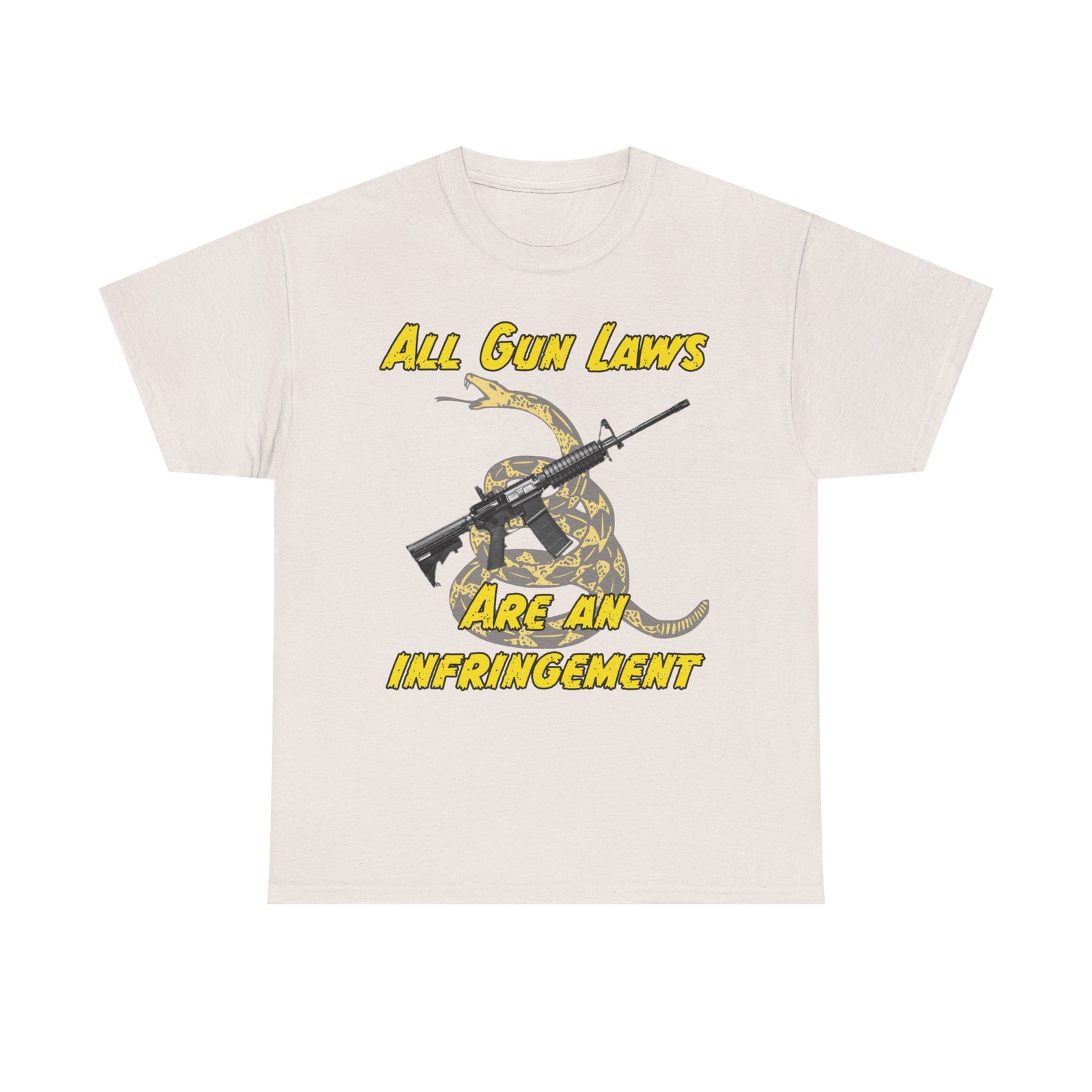 Judge Nap: All Gun Rights Are Infringements AR15 Gadsden T-Shirt