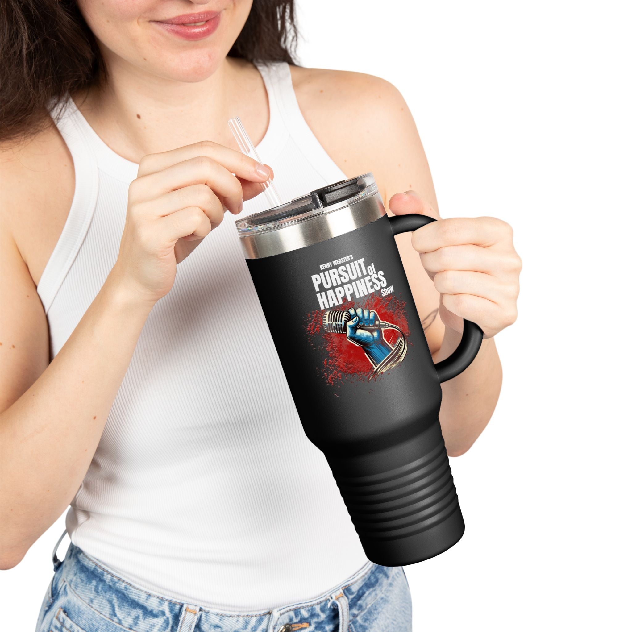 Walton & Johnson: Kenny Webster's Pursuit of Happiness Tumbler, 40oz