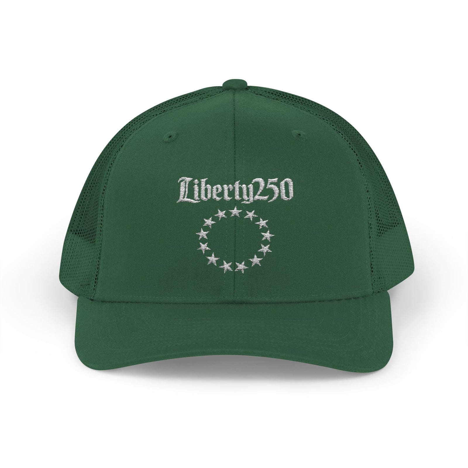 Liberty250 Trucker Cap - 13-Star Patriotic Snapback Hat - 4LibertyShop.com