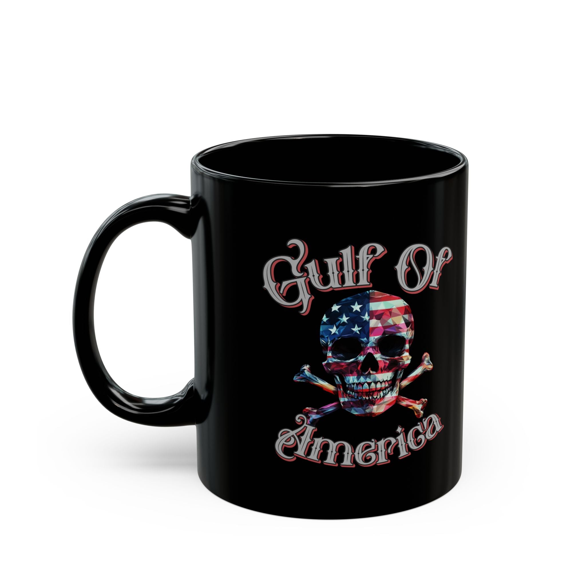Walton & Johnson: Gulf of America Skull Mug, 11oz and 15oz