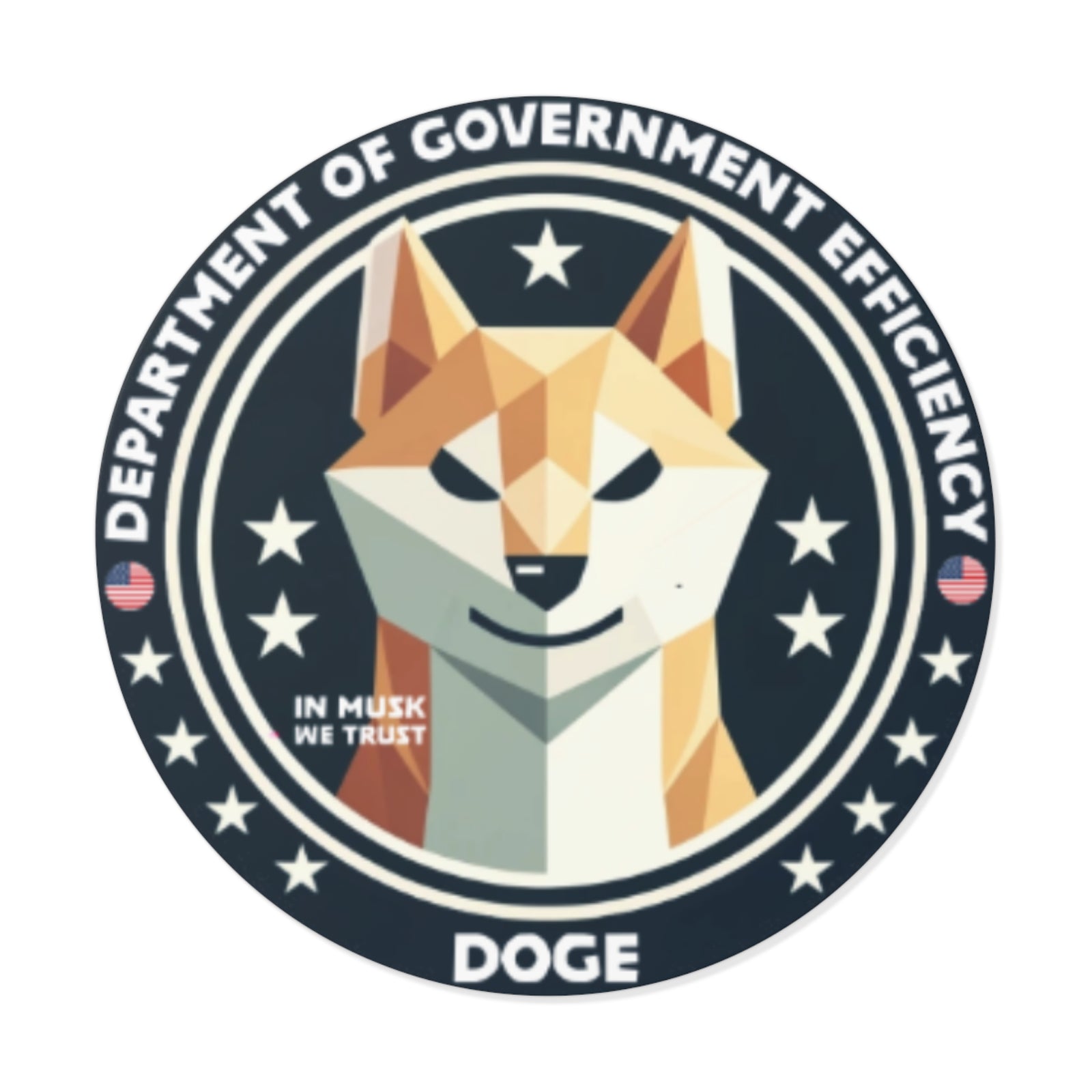 D.O.G.E. Vinyl Sticker