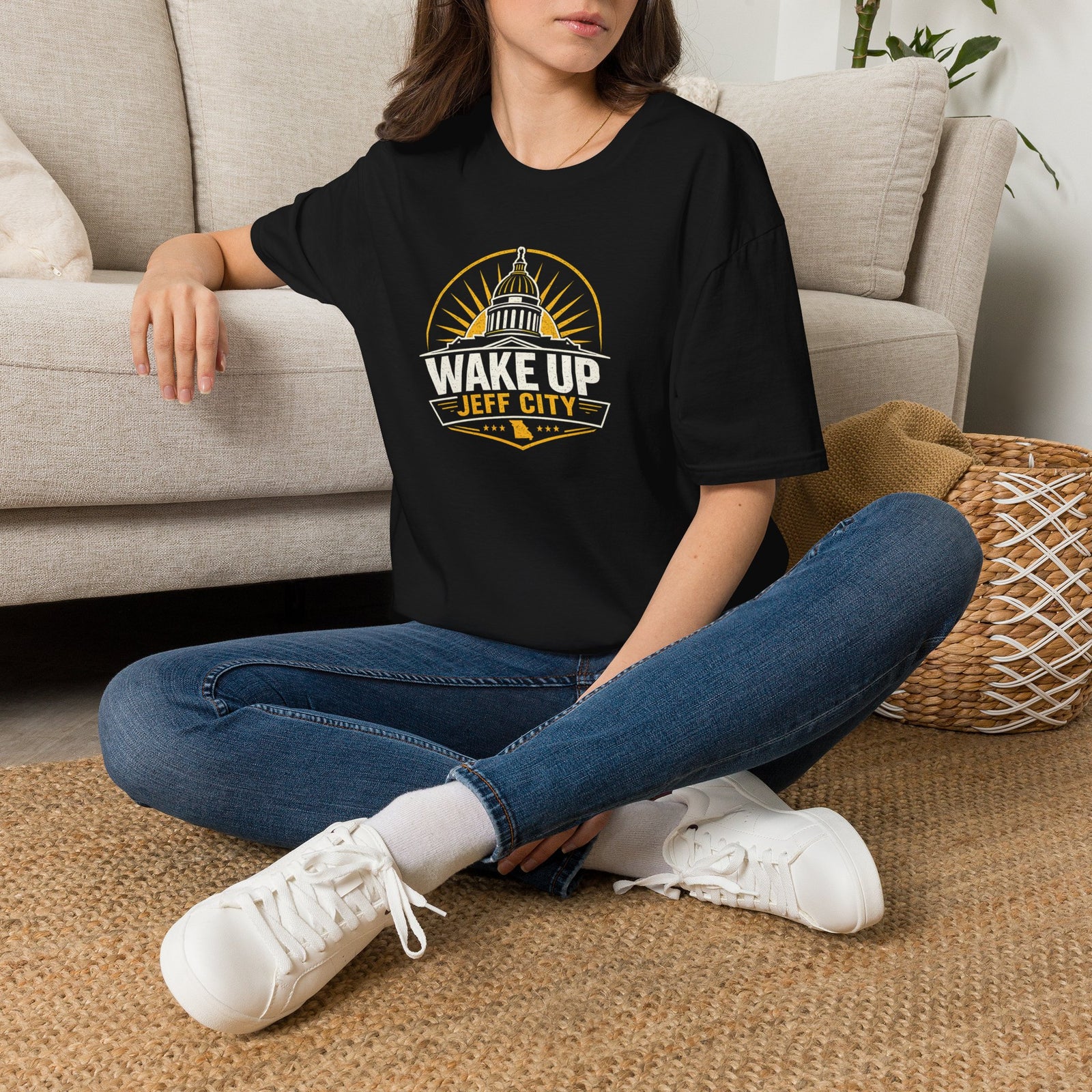 Wake Up Jeff City: The Wake Up Jeff City T-Shirt - 4LibertyShop.com