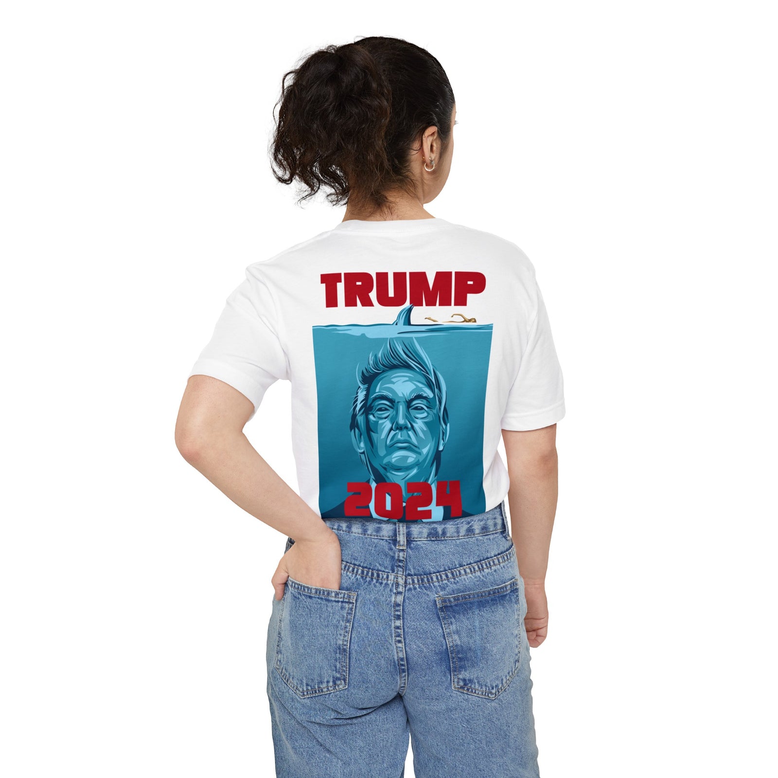 Shark Trump Pocket Tee