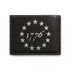 Bi-Fold Wallet – 1776 Betsy Ross Stars Leather Wallet