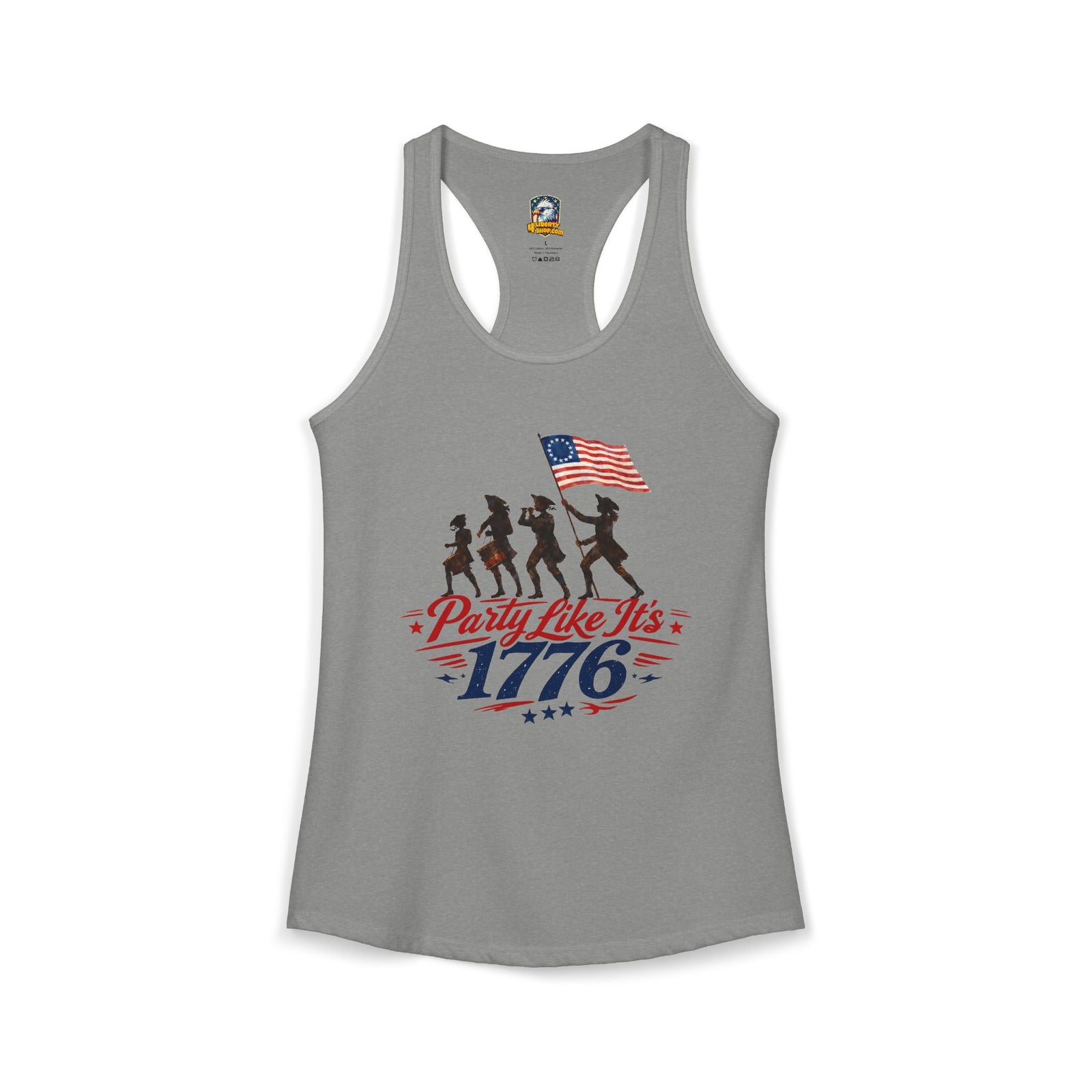 Party Like It's 1776 Women's Ideal Racerback Tank