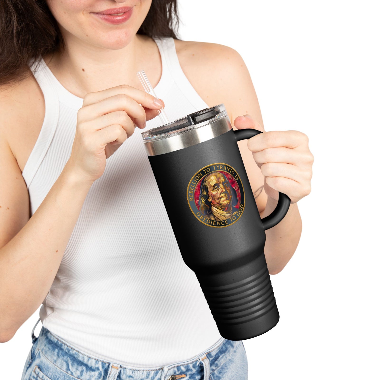 Judge Nap: Obedience To God Tumbler, 40oz