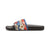 Patriotic Floral Slide Sandals — Women's Removable-Strap Summer Slides - 4LibertyShop.com