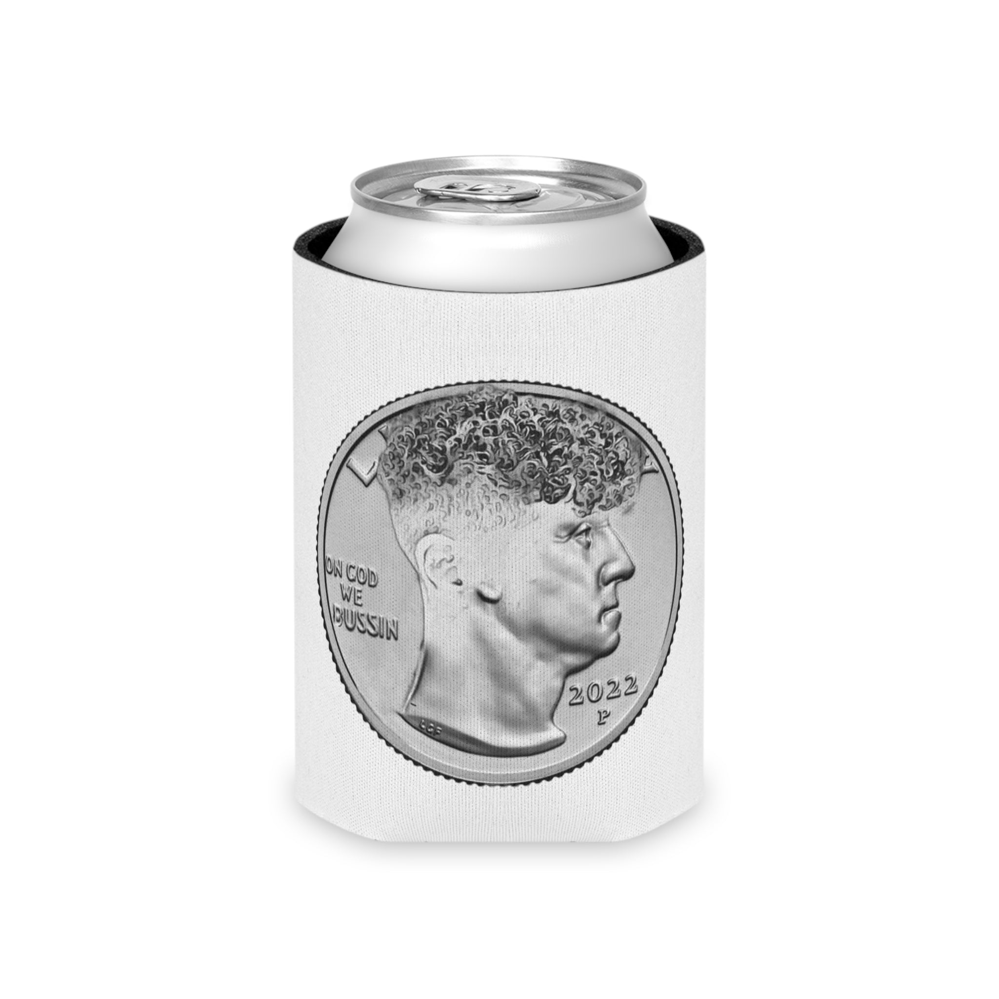 George Washington Bussin Koozie