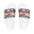 Patriotic Floral Slide Sandals — Women's Removable-Strap Summer Slides - 4LibertyShop.com