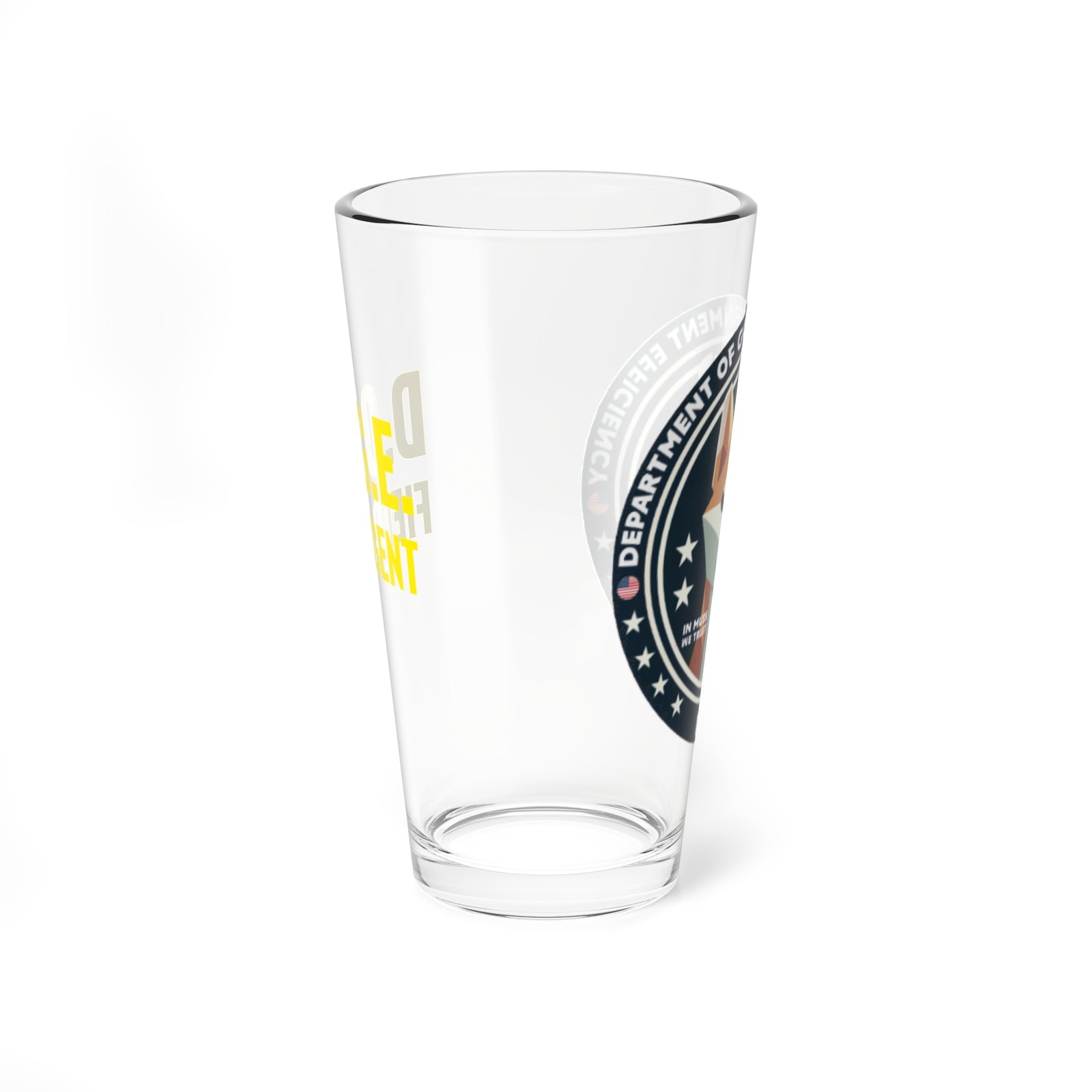 D.O.G.E. Field Agent Glass- 16 oz