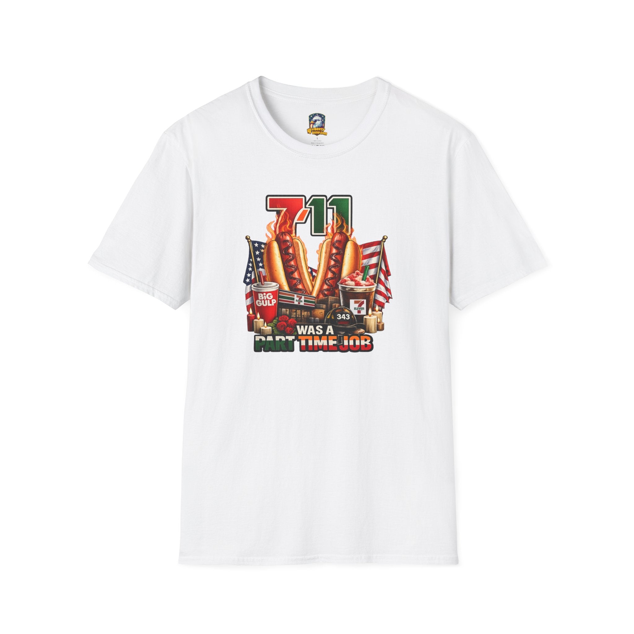 7-11 Was a Part Time Job T-Shirt — Retro Convenience Store Nostalgia Tee