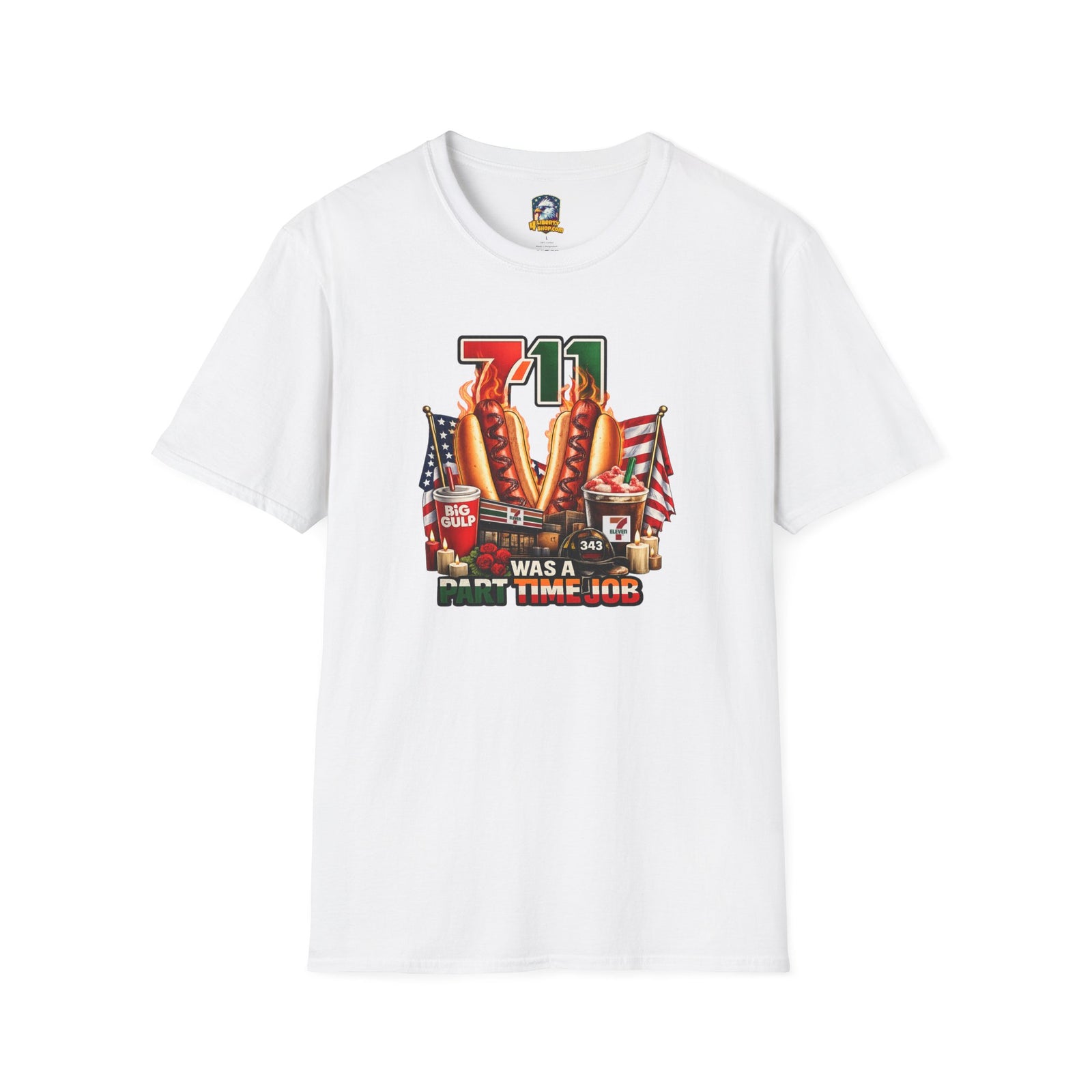 7-11 Was a Part Time Job T-Shirt — Retro Convenience Store Nostalgia Tee - 4LibertyShop.com