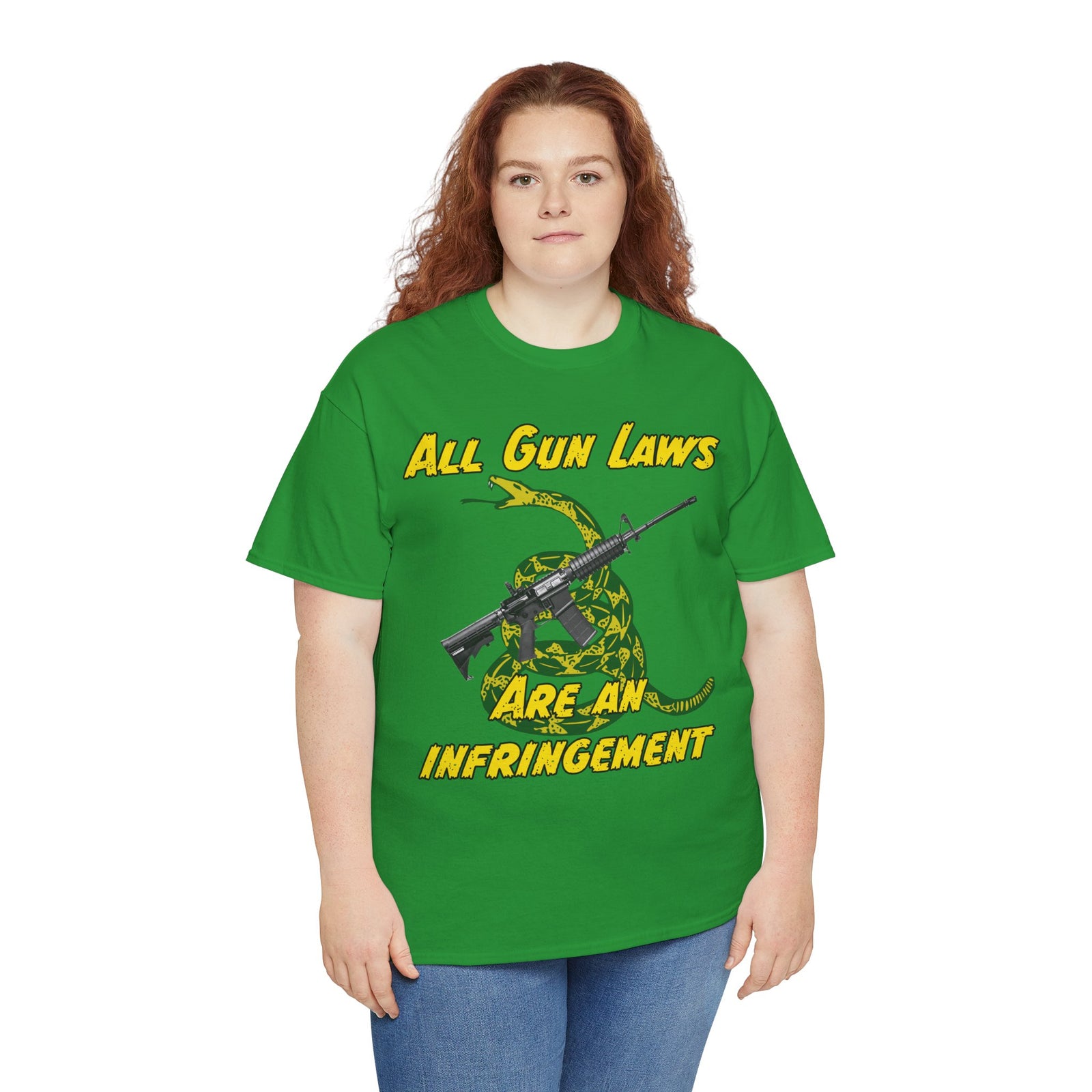 Judge Nap: All Gun Rights Are Infringements AR15 Gadsden T-Shirt