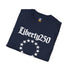 Liberty250 T-Shirt — Vintage Betsy Ross Star Circle Patriotic Tee - 4LibertyShop.com