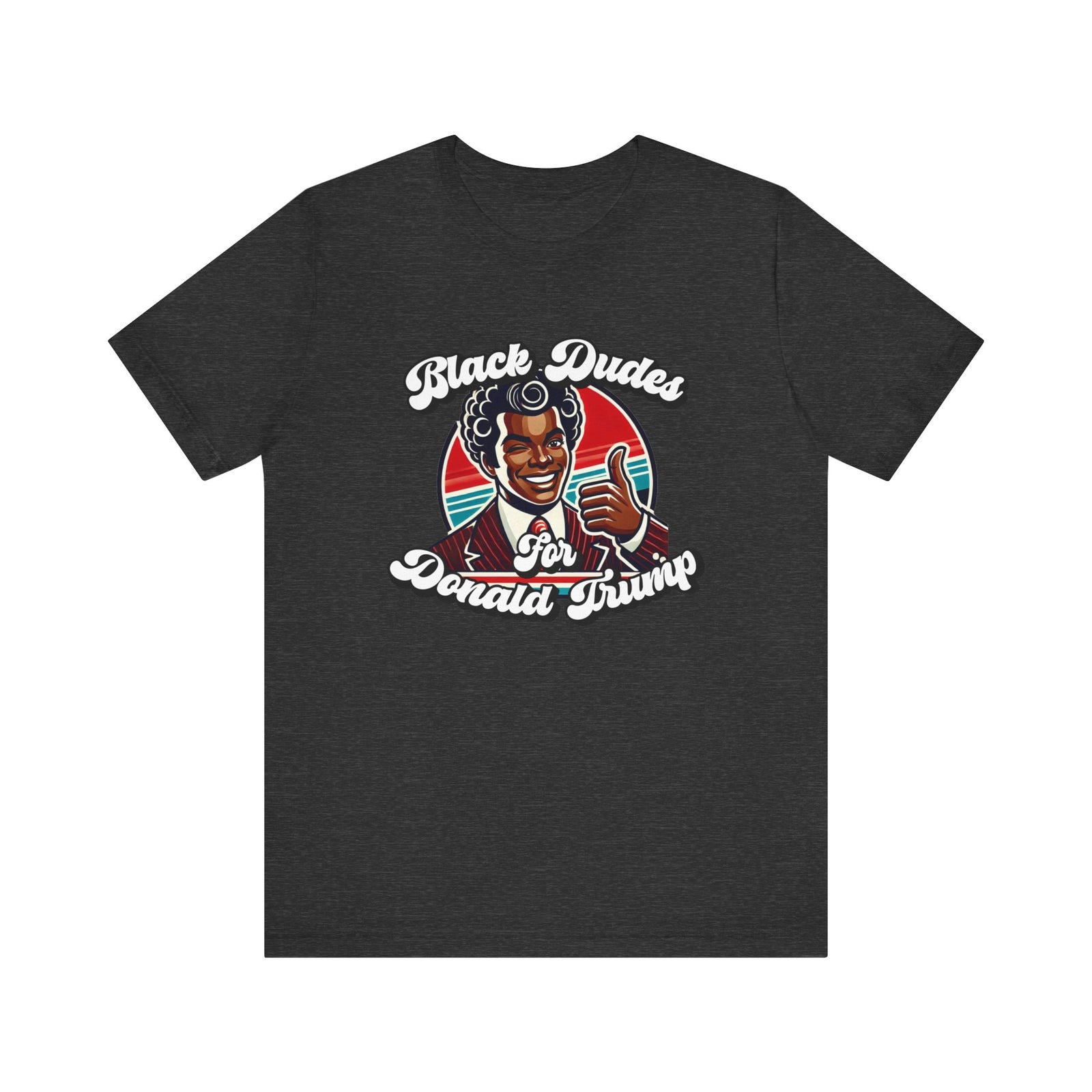 Black Dudes for Donald Trump Short Sleeve Tee