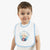 Tiny Patriot Thomas Jefferson Baby Bib