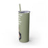 Judge Nap: It's Dangerous to Be Right Tumbler with straw, 20oz