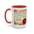 Walton & Johnson Dear England Funny 250th Anniversary Coffee Mug - 4LibertyShop.com