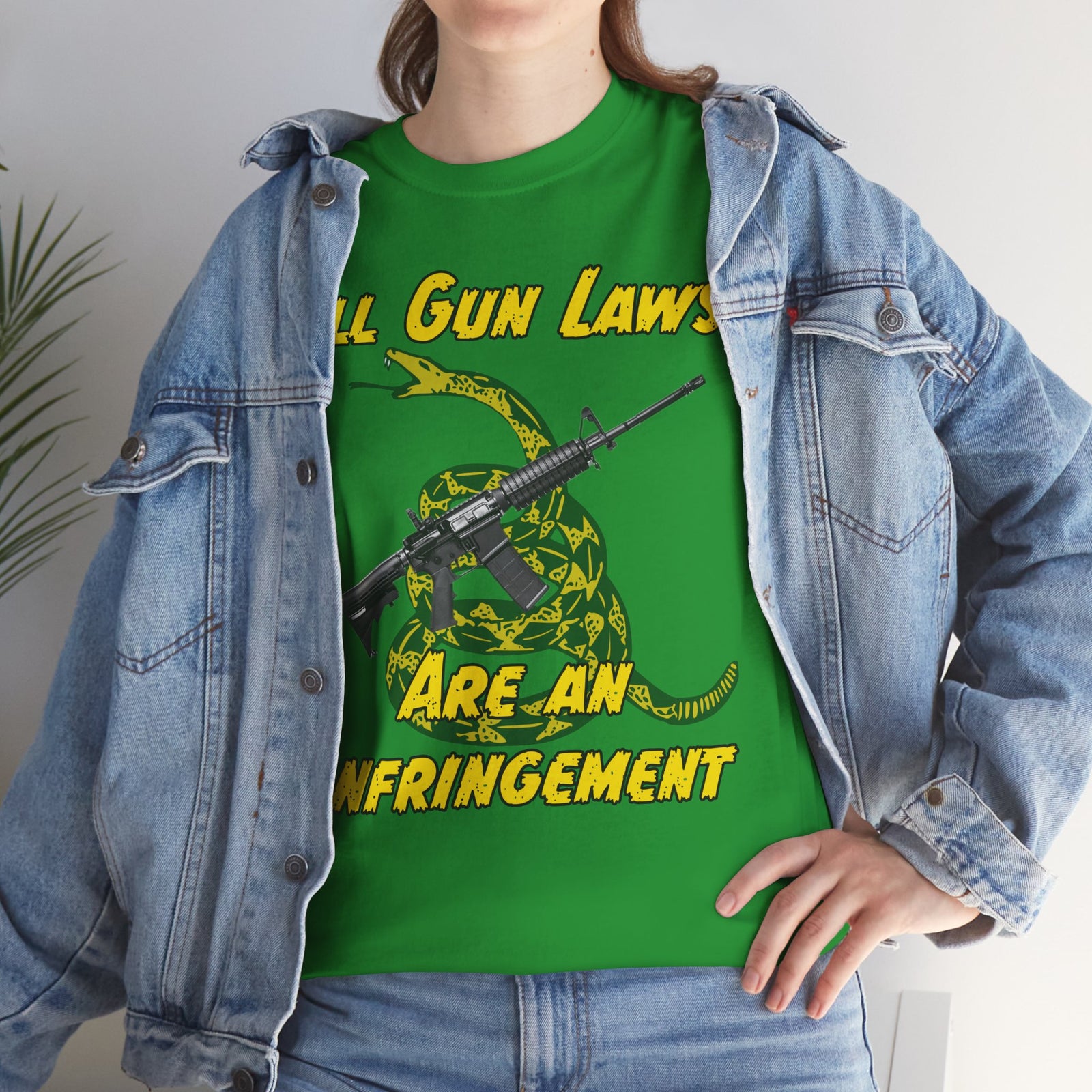Judge Nap: All Gun Rights Are Infringements AR15 Gadsden T-Shirt