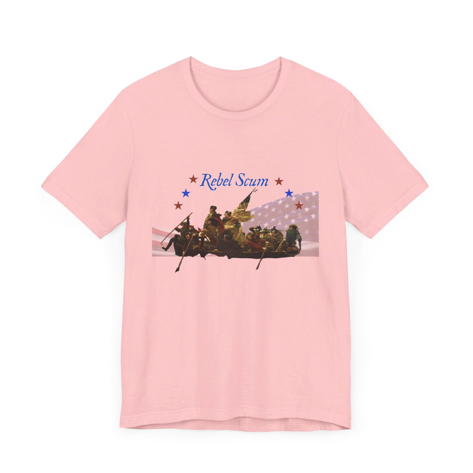 Rebel Scum Washington Crossing the Delaware Tee