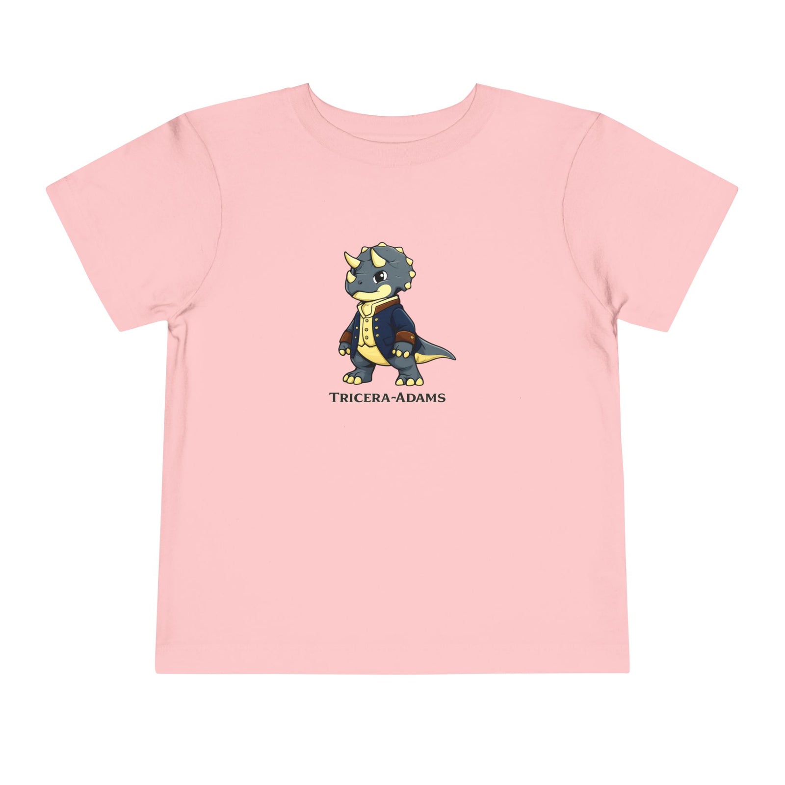 Founding Dinos – Tricera-Adams Toddler Tee - 4LibertyShop.com