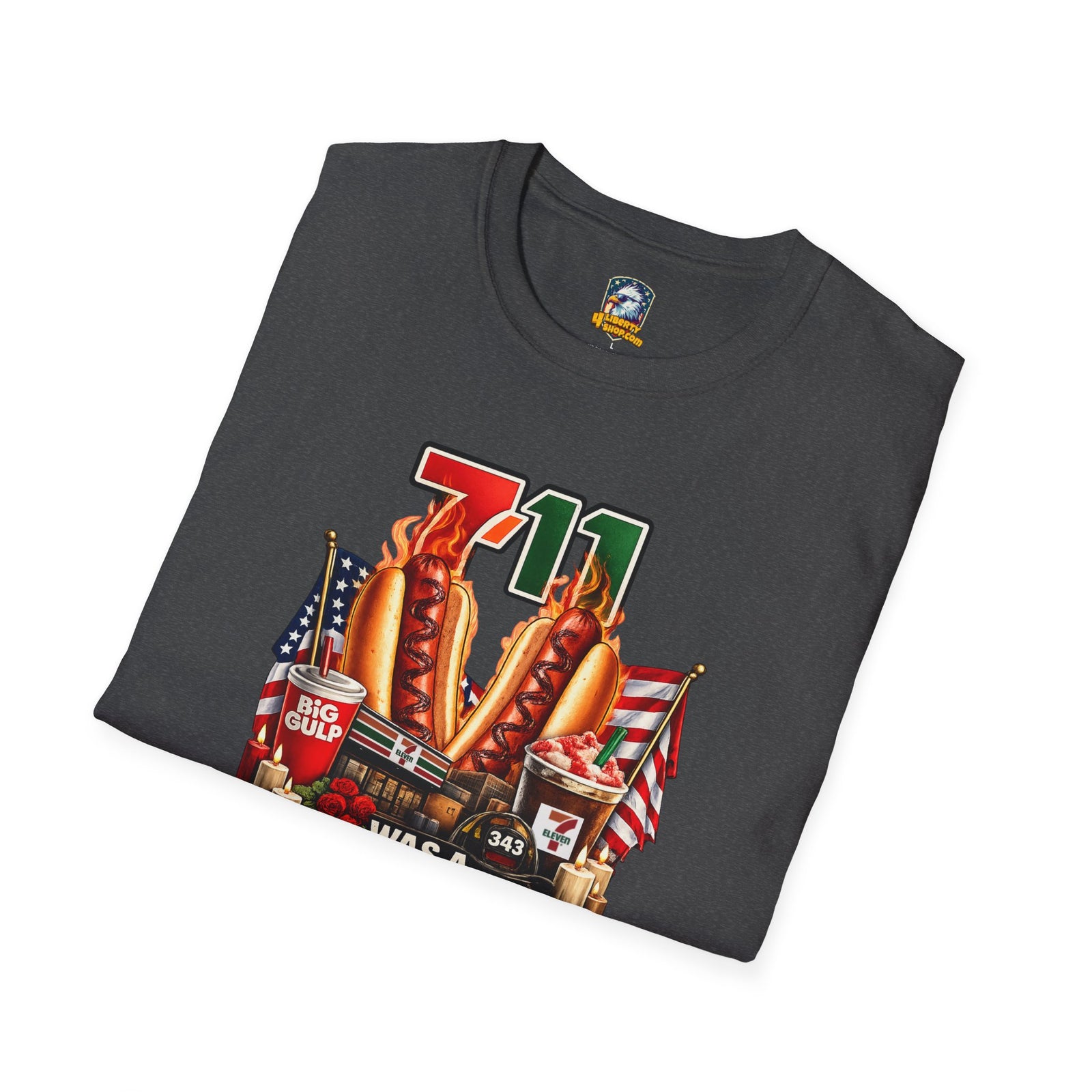 7-11 Was a Part Time Job T-Shirt — Retro Convenience Store Nostalgia Tee - 4LibertyShop.com