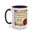Walton & Johnson Dear England Funny 250th Anniversary Coffee Mug - 4LibertyShop.com