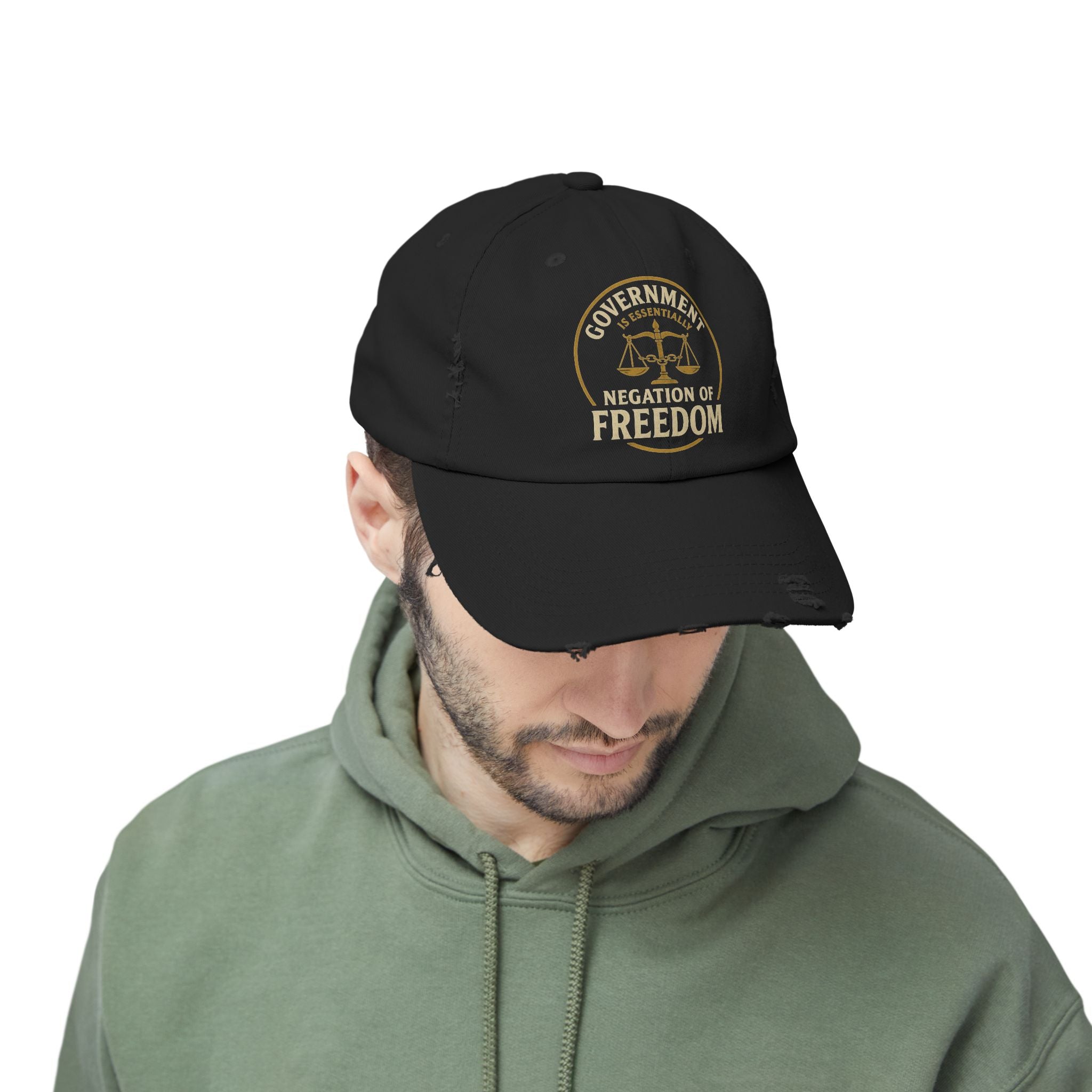 Judge Nap: Negation of Freedom Distressed Hat