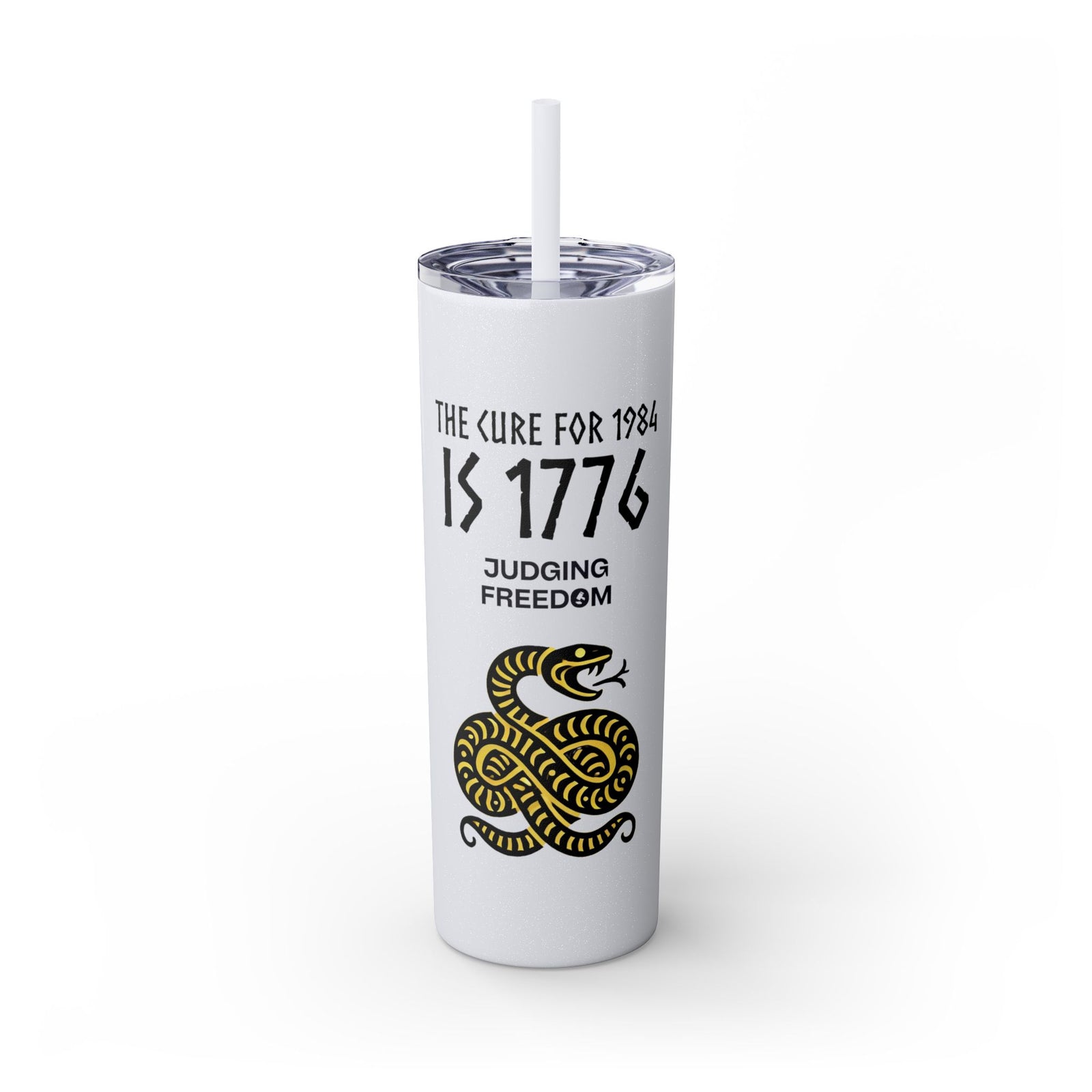 Judge Nap: The Cure for 1984 Tumbler, 20oz