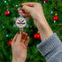 Pewter Snowflake Ornament — America 250 Patriotic Holiday Keepsake - 4LibertyShop.com