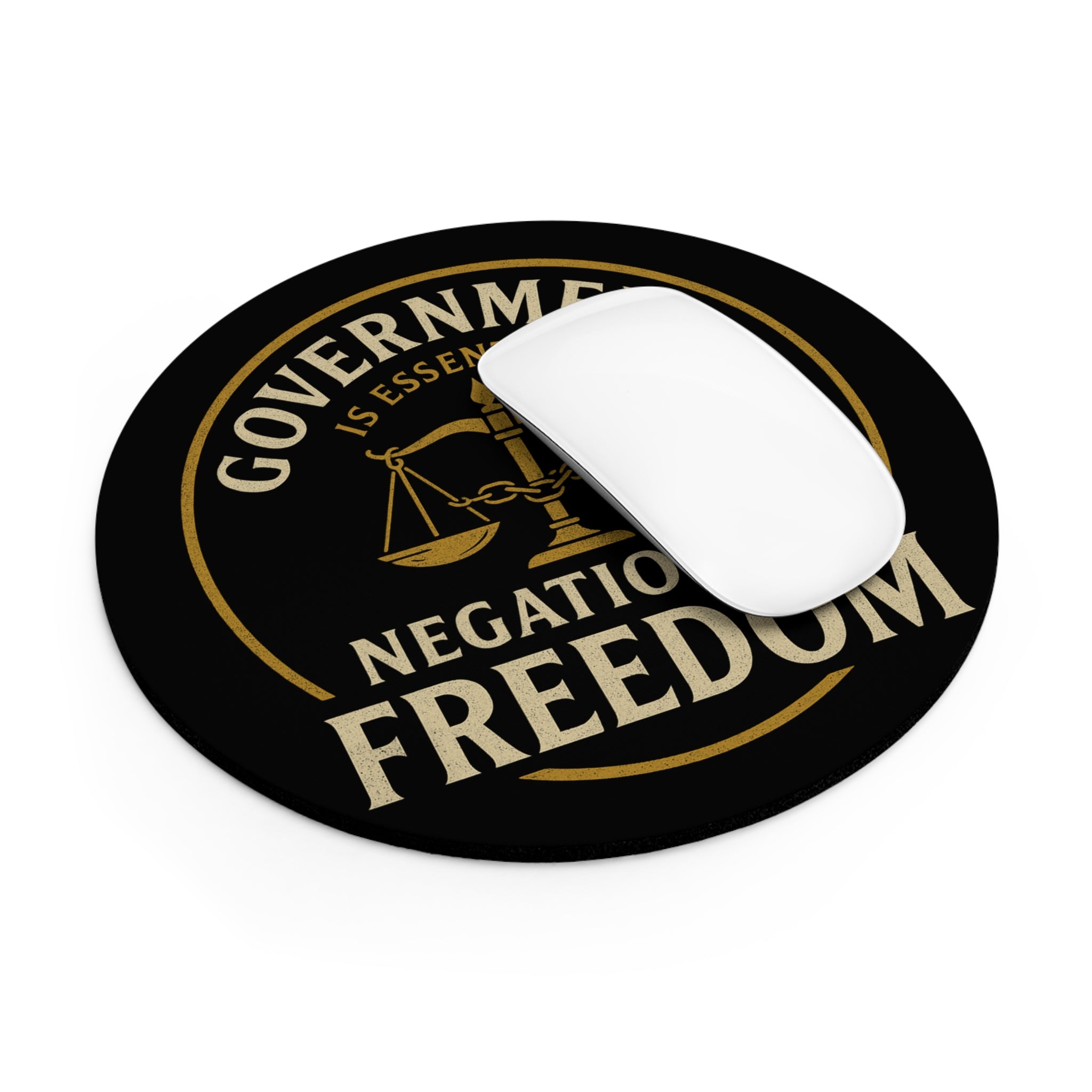 Judge Nap: Negation of Freedom Mouse Pad