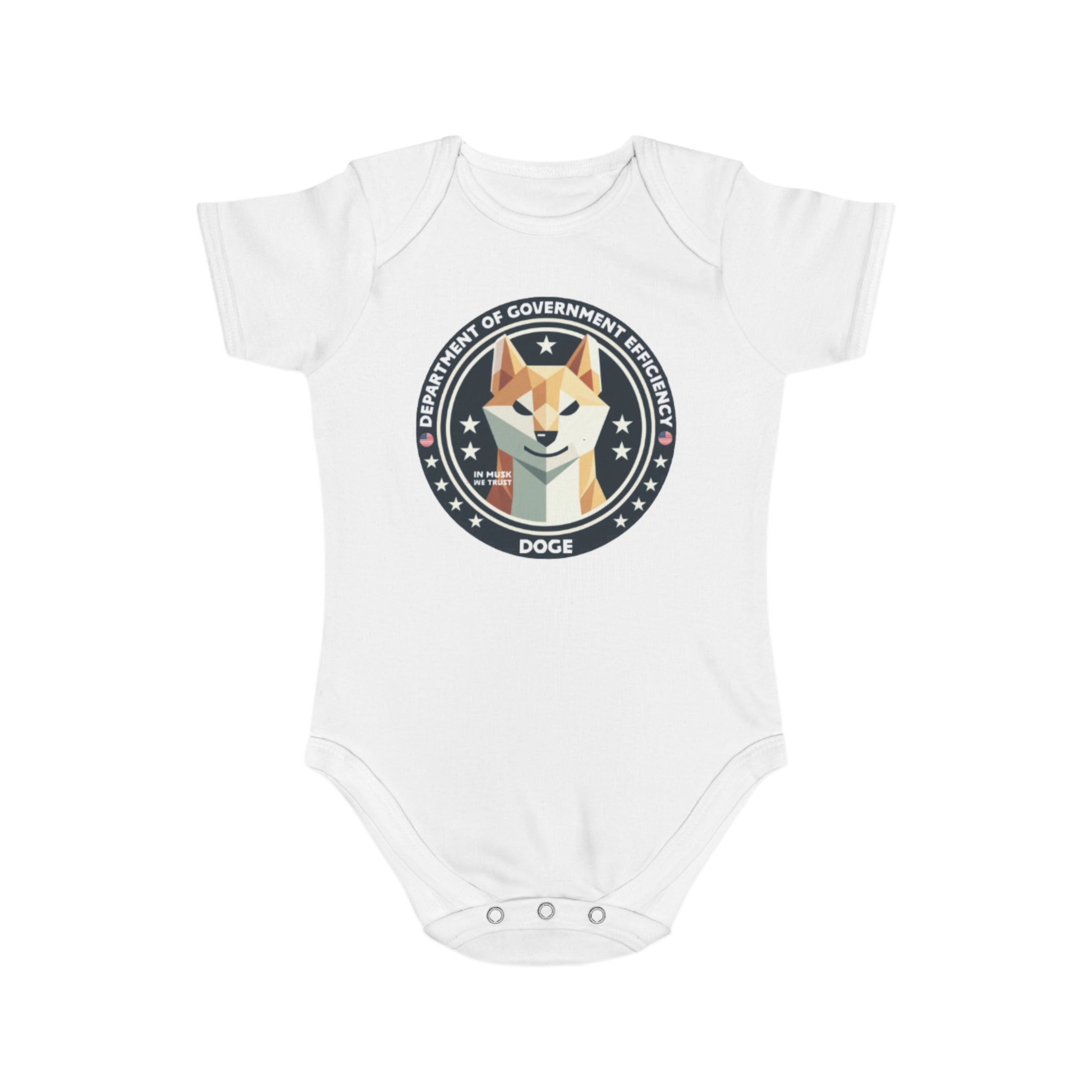 D.O.G.E. Field Agent Baby Onesie