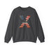 Red, White, and X - Patriotic Sweatshirt