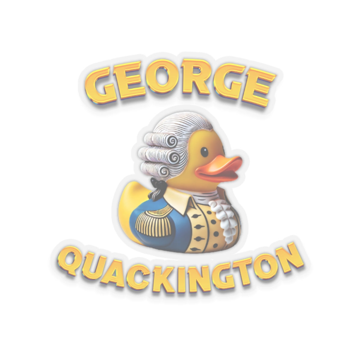 George Quackington Stickers