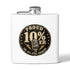 Walton & Johnson: Proud 10%er Flask - 4LibertyShop.com